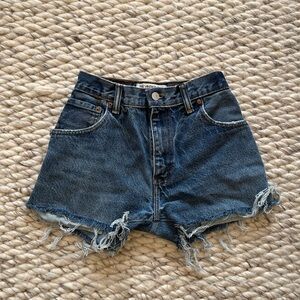 Vintage Levi’s cutoff shorts